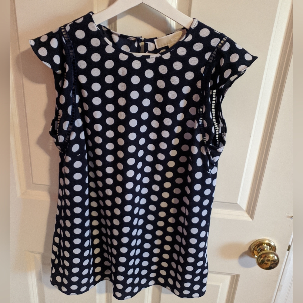 Michael Kors Polka Dot Top